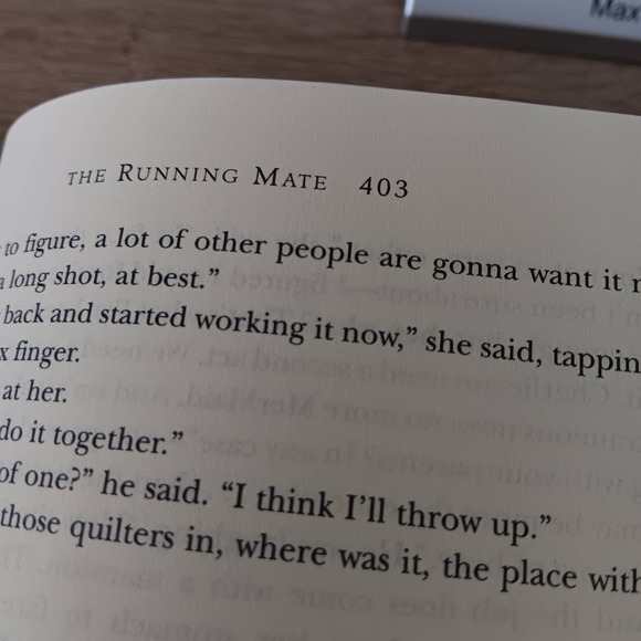 🍒 The Running Mate by Joe Klein book - Picture 8 of 10